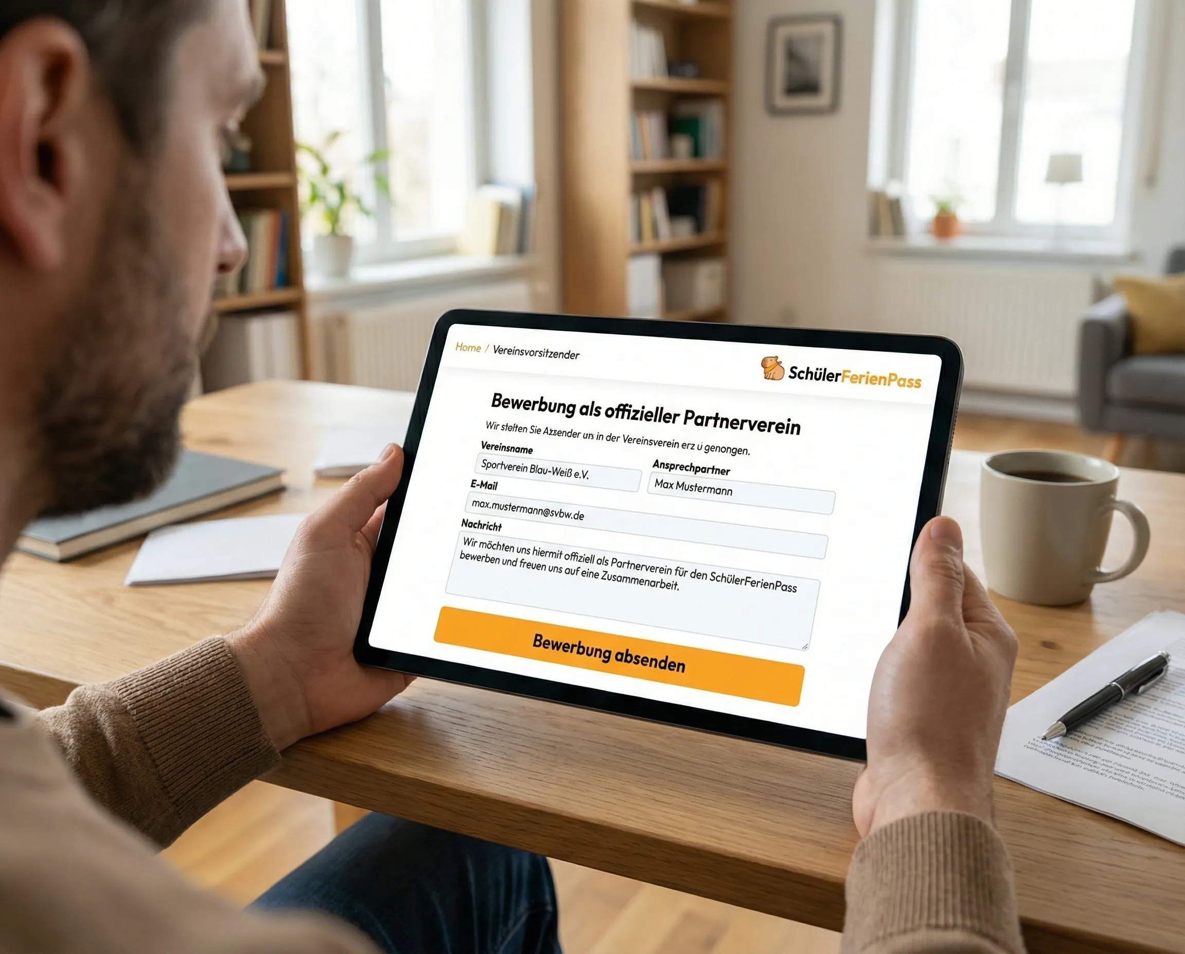 Bewerbung einreichen