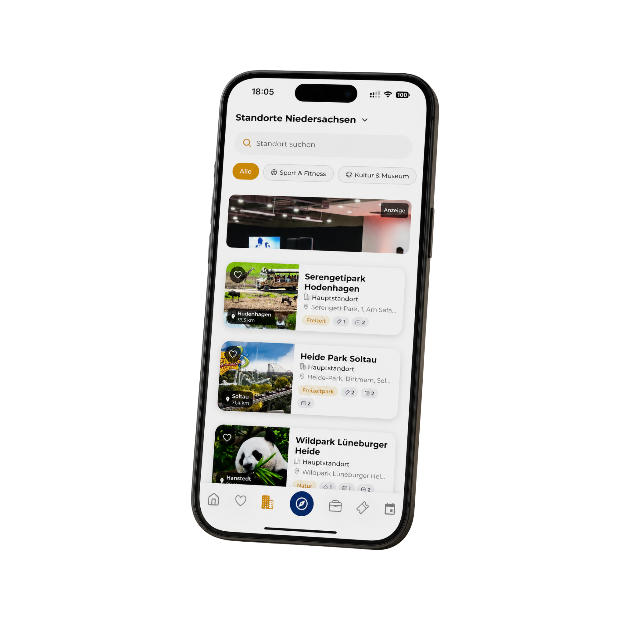 App Anbieter-Listing