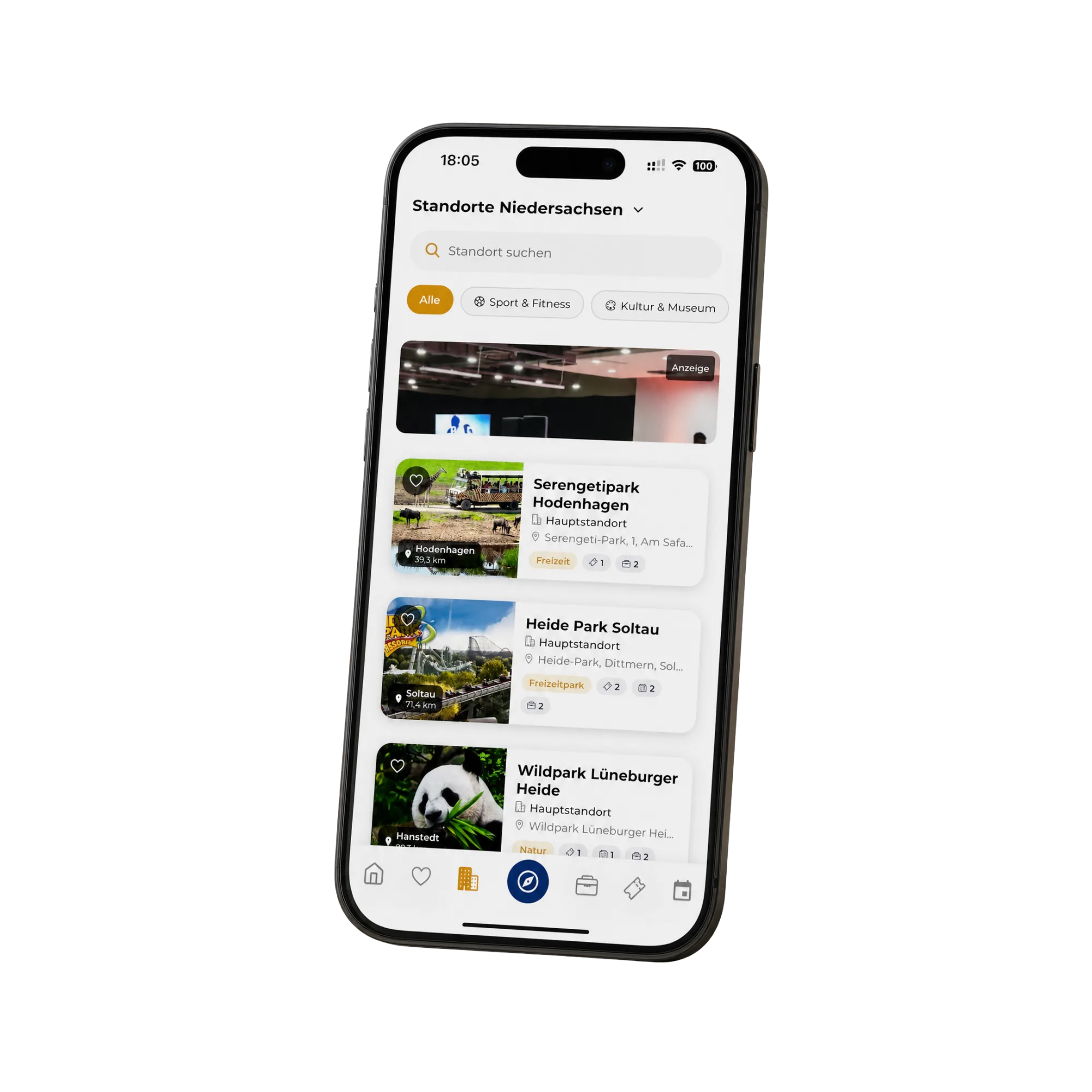 App Anbieter-Listing