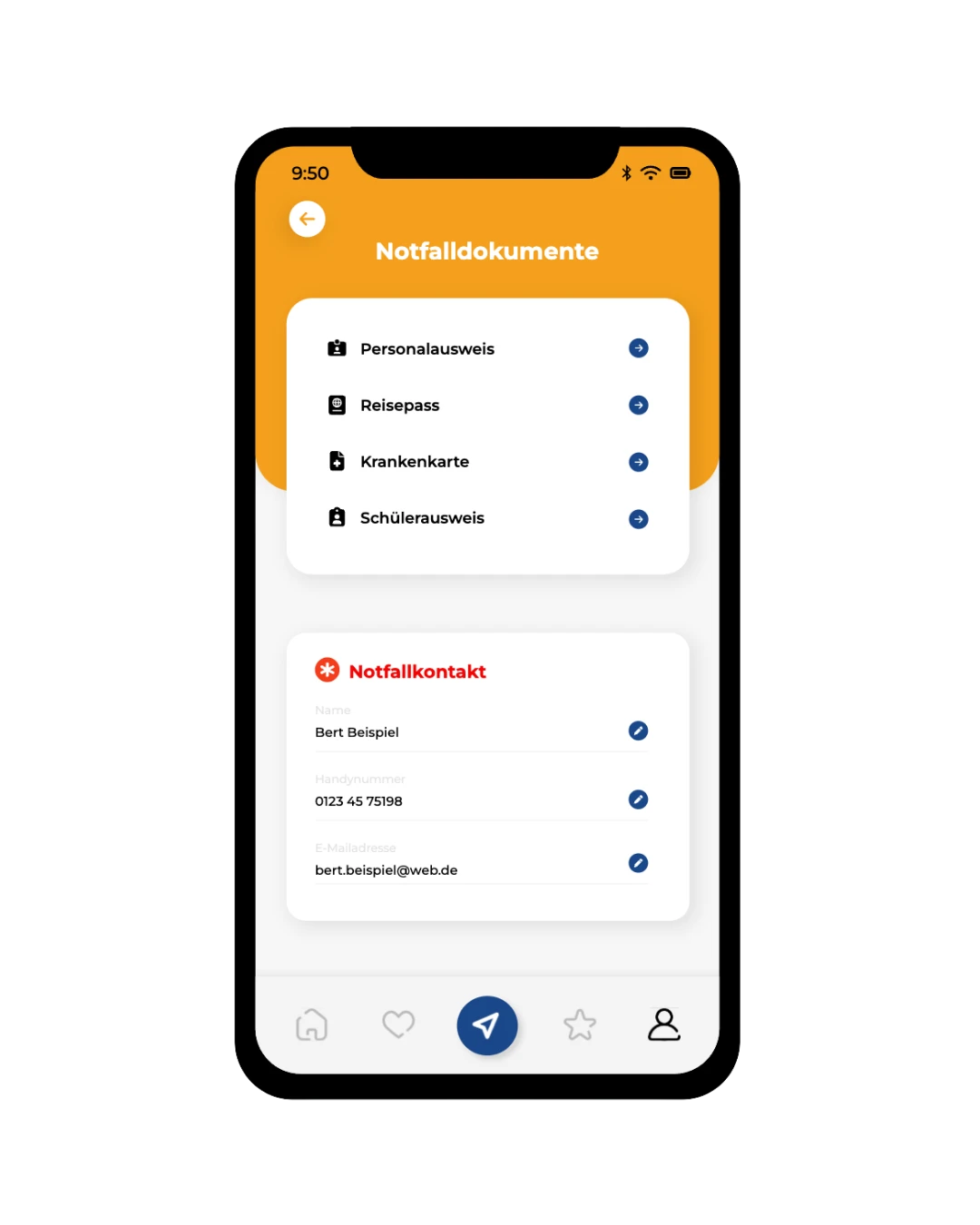 Sicherheit und Notfall