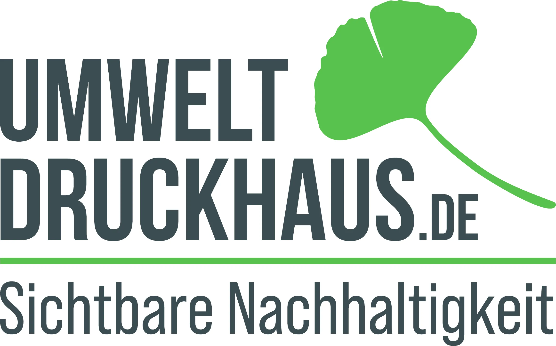 Umweltdruckhaus: Unser offizieller Druckpartner für nachhaltigen Print Logo