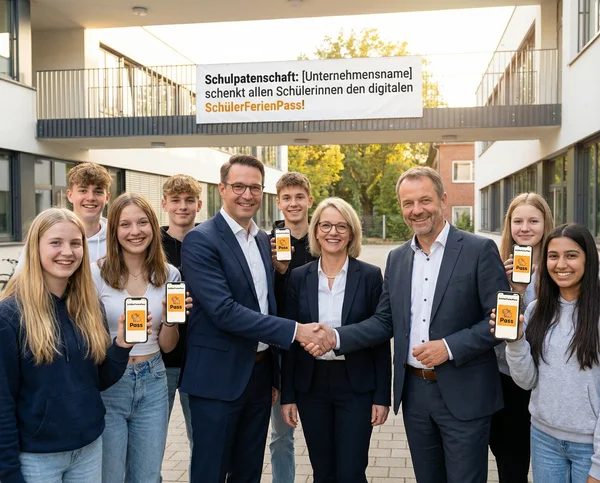 Schul-Patenschaft Übergabe