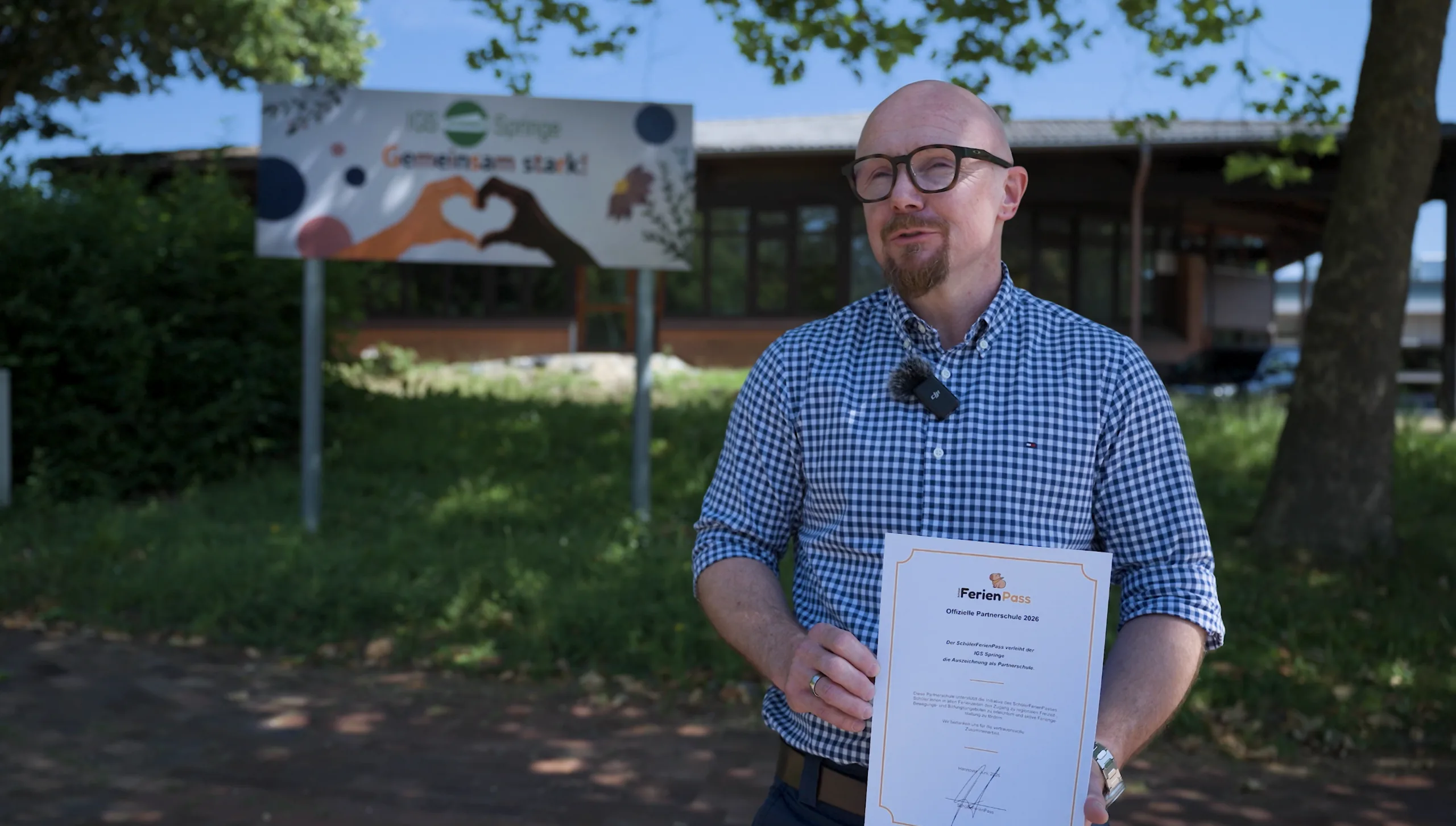 IGS Springe wird Partnerschule des SchülerFerienPass